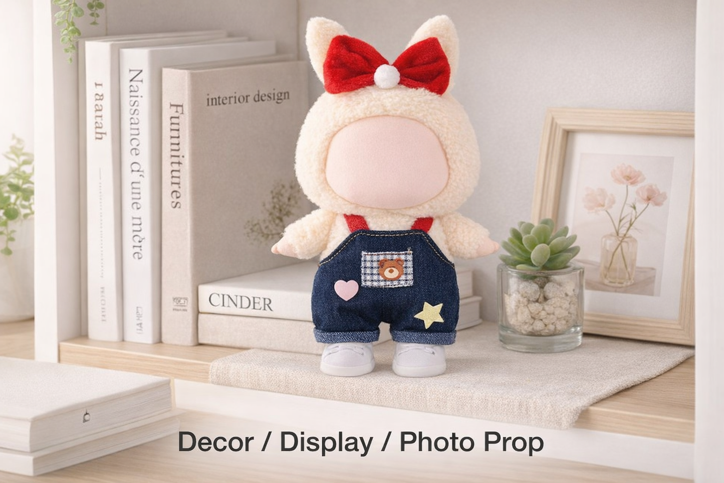Doll Clothes Accessories Mix & Match Wardrobe Collectible Outfits 6 Pack for 17cm (6.7") Plush Figures