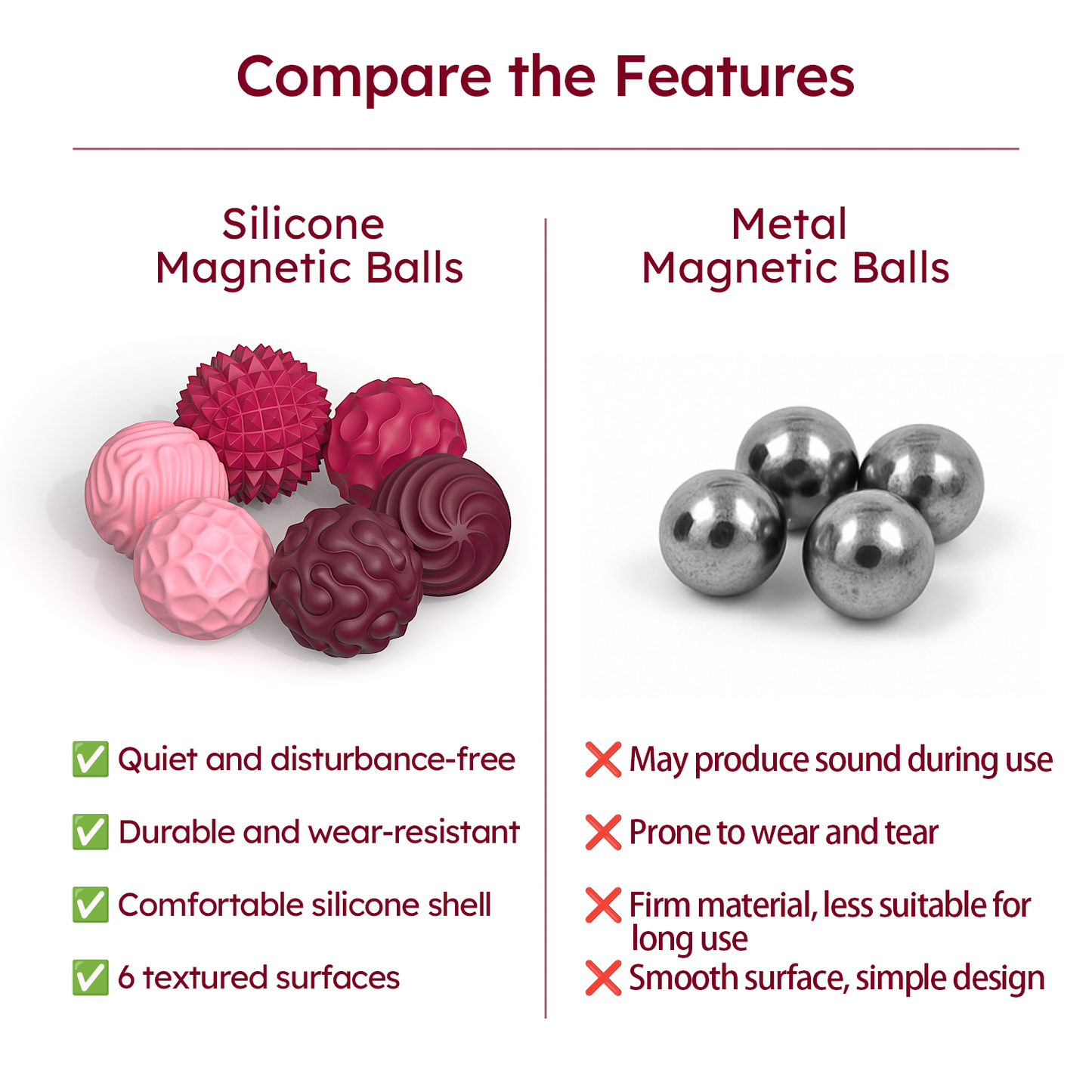 Kywib Therapy Textured Hand and Muscle Silicone Massage Therapy Ball for Hand and Muscle Relief with Carrying Case, Multicolor, 12 Pack